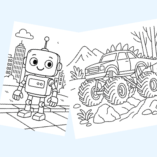 Free cars coloring pages for kids
