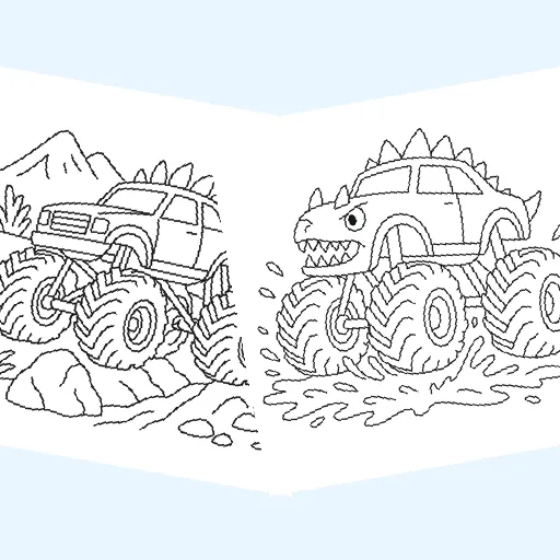 Free cars coloring pages for kids