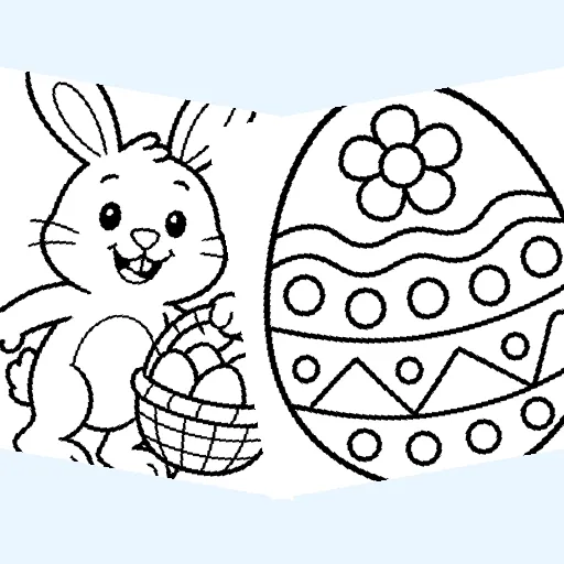 Free easter coloring pages