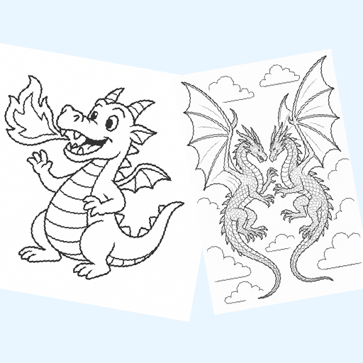 Free fantasy & magic coloring pages for kids