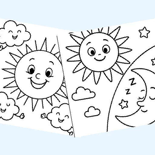 Free learning pages coloring pages