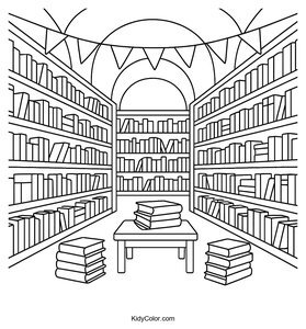 Color Your Imagination at the Library Adventure