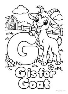G is for Goat