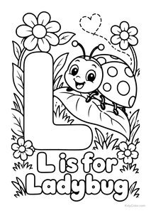 L is for Ladybug
