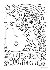 U is for Unicorn