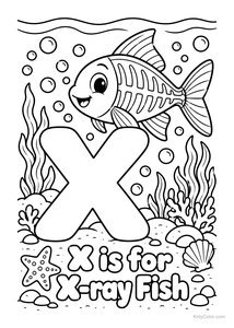 X is for X-Ray Fish